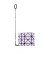 Bao Bao Issey Miyake Geometric Panelled Wallet In Purple