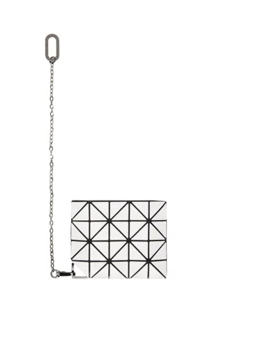 Bao Bao Issey Miyake Geometric Panelled Wallet In White