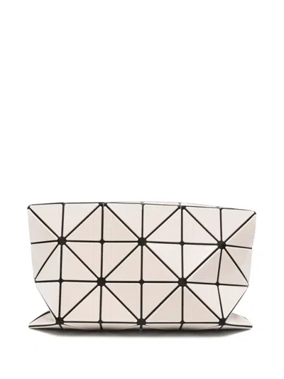 Bao Bao Issey Miyake Geometric-pattern Clutch In Neutrals