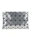 Bao Bao Issey Miyake Geometric Pattern Crossbody Bag In Silver