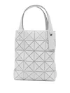 Bao Bao Issey Miyake Geometric-pattern Handbag In Gray