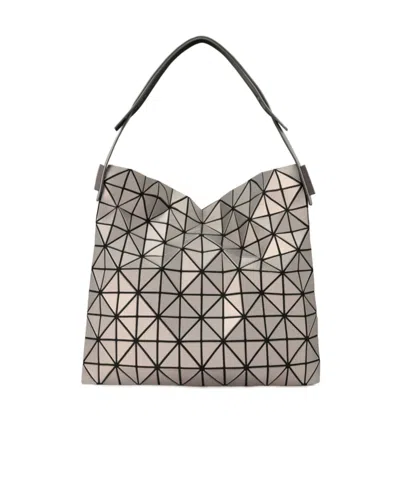 Bao Bao Issey Miyake Geometric Pattern Handbag In Nude