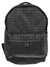 Bao Bao Issey Miyake Geometric Pattern Leather Backpack With Padded Shoulder Straps In Black