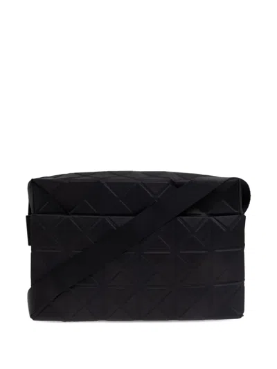 Bao Bao Issey Miyake Geometric-pattern Shoulder Bag In Black