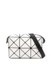Bao Bao Issey Miyake Geometric-pattern Shoulder Bag In White