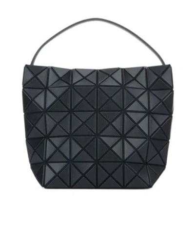 Bao Bao Issey Miyake Geometric-pattern Top Handle Bag In Black