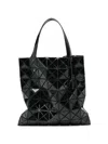 Bao Bao Issey Miyake Lucent Geometric-pattern Shoulder Bag In Black