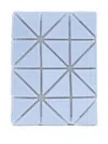 Bao Bao Issey Miyake Geometric-pattern Wallet In Blue