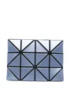 Bao Bao Issey Miyake Geometric-pattern Wallet In Blue
