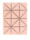 Bao Bao Issey Miyake Geometric-pattern Wallet In Pink