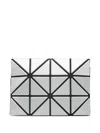 Bao Bao Issey Miyake Geometric-pattern Wallet In Metallic
