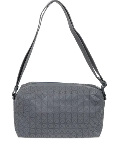 Bao Bao Issey Miyake Geometric-patterned Shoulder Bag In Gray
