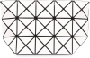 BAO BAO ISSEY MIYAKE BAO BAO ISSEY MIYAKE GEOMETRIC PATTERNED ZIPPED CLUTCH BAG