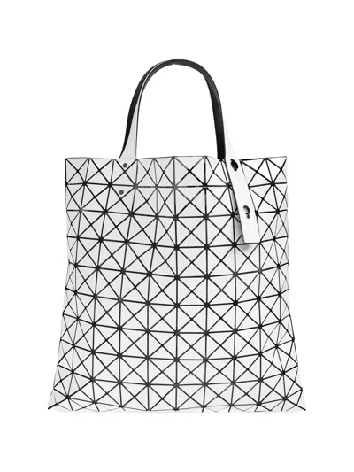 Bao Bao Issey Miyake Geometric-print Tote Bag In White