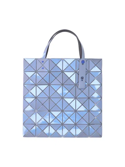 Bao Bao Issey Miyake Geometric Prism Tote Bag With Adjustable Handles And Internal Pocket In Blue
