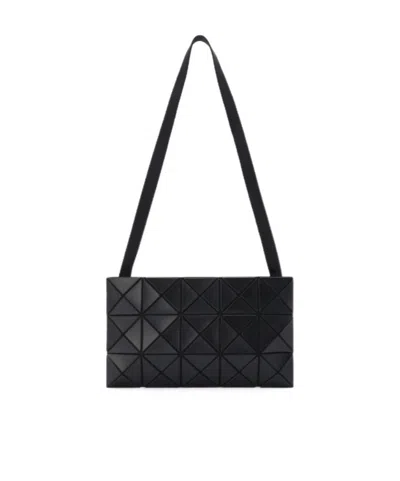 Bao Bao Issey Miyake Geometric Shoulder Bag In Matte Black