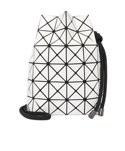 Bao Bao Issey Miyake Geometric Shoulder Bag In White