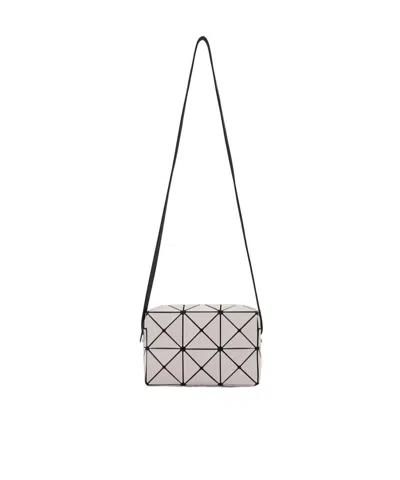 Bao Bao Issey Miyake Geometric Shoulder Bag In White