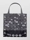 Bao Bao Issey Miyake Geometric Tote Bag Glossy Finish In Black