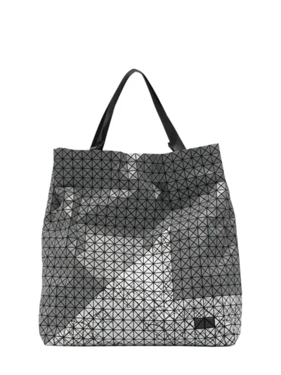 Bao Bao Issey Miyake Geometric Tote Bag In Gray