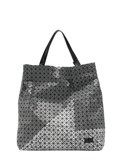 Bao Bao Issey Miyake Geometric Tote Bag In Grey