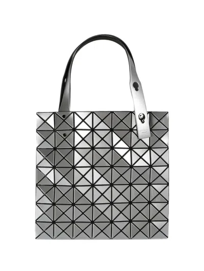Bao Bao Issey Miyake Geometric Tote Bag In Silver