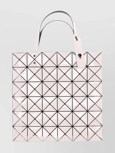 Bao Bao Issey Miyake Geometric Tote Bag Top Handles In Pink