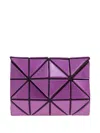 Bao Bao Issey Miyake Geometric Wallet In Purple