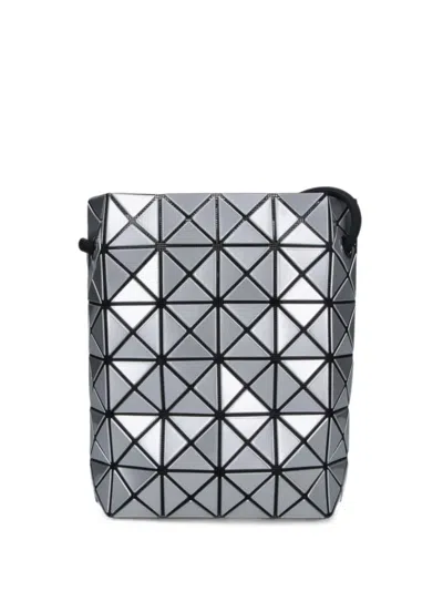Bao Bao Issey Miyake Geometric-panel Bucket Bag In Silver