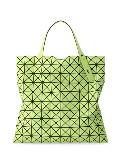 Bao Bao Issey Miyake Geometric-panel Tote Bag In Green