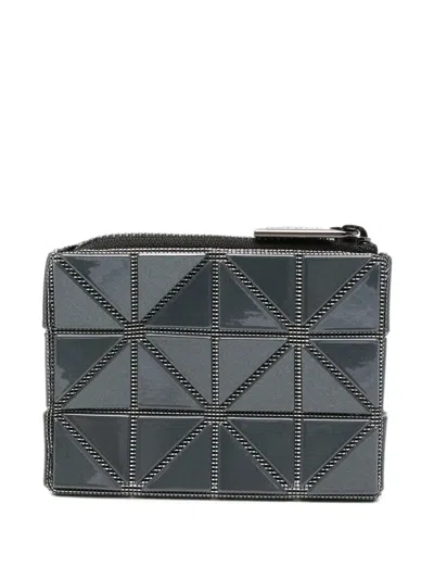 Bao Bao Issey Miyake Geometric-panelled Passport Case In Gray