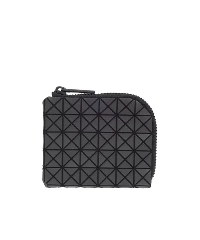 Bao Bao Issey Miyake Geometric-patterned Zip Around Wallet In Black