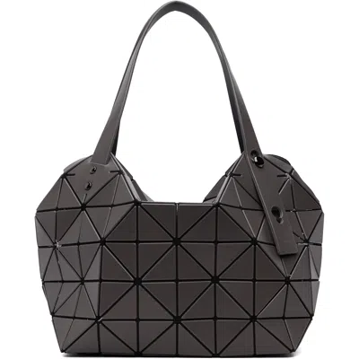 Bao Bao Issey Miyake Gray Boston Tote In 14-charcoal Gray