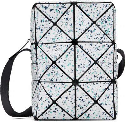 Bao Bao Issey Miyake Gray City Messenger Bag In White