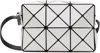 Bao Bao Issey Miyake Carton Geometric-panelled Crossbody Bag In Light Grey