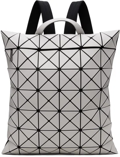 Bao Bao Issey Miyake Gray Flat Pack Backpack In 11-lt.gray