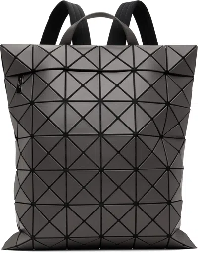 Bao Bao Issey Miyake Gray Flat Pack Backpack