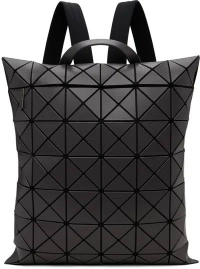 Bao Bao Issey Miyake Gray Flat Pack Backpack In 14-charcoal Gray