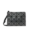 Bao Bao Issey Miyake Gray Lucent Metallic Bag In Black