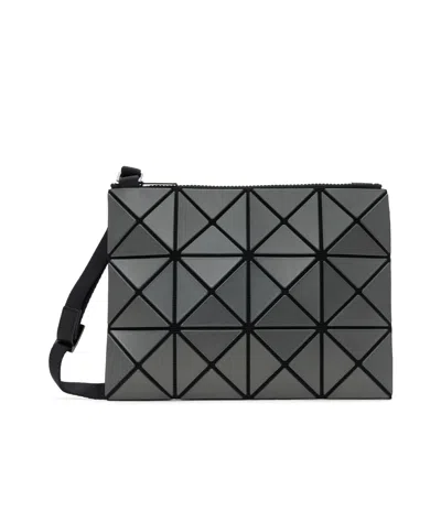 Bao Bao Issey Miyake Gray Lucent Metallic Bag In Black