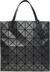 Bao Bao Issey Miyake Gray Lucent Metallic Tote In 94 Gunmetal