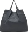 BAO BAO ISSEY MIYAKE GRAY ONE-TONE TOTE