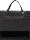 Bao Bao Issey Miyake Gray Prism Bi-color Tote In Black