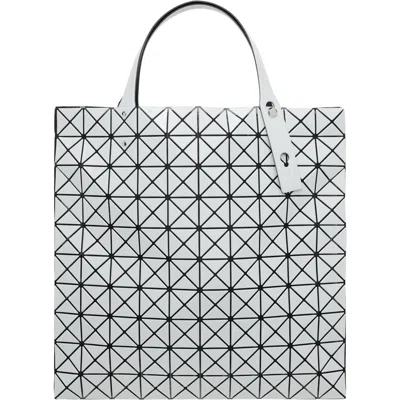 Bao Bao Issey Miyake Gray Prism Gloss Tote In 07-misty Gray