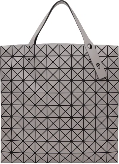 Bao Bao Issey Miyake Gray Prism Matte Tote In 12-gray