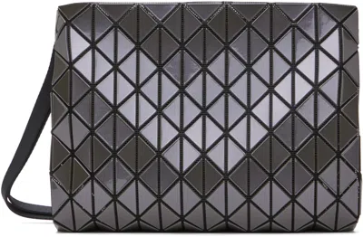 Bao Bao Issey Miyake Gray Row Metallic Bag In 18-charcoal