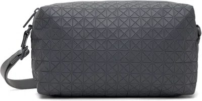 Bao Bao Issey Miyake Gray Saddle One-tone Bag In 12-gray