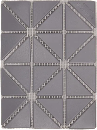 Bao Bao Issey Miyake Gray W Color Card Holder