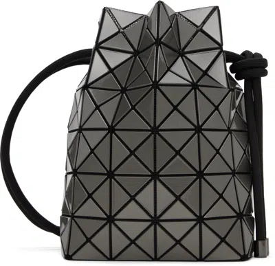 Bao Bao Issey Miyake Gray Wring Gloss Bag In 94 Gunmetal