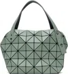 Bao Bao Issey Miyake Green Boston Bag